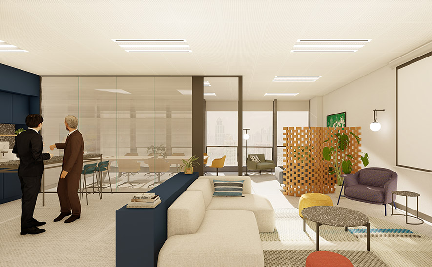 HyperPark 办公室室内设计 
