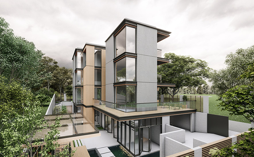 佛山三水坚美别墅岑宅