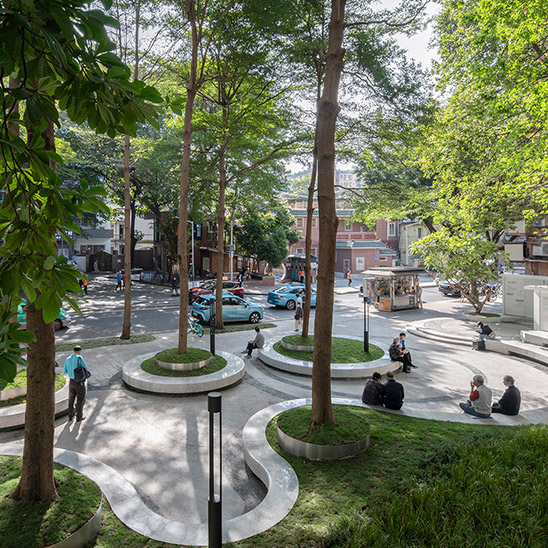 Dongshan South Square community Park renovation
