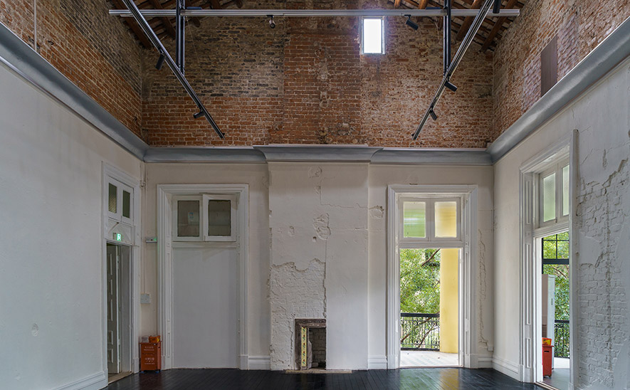 百年建筑活化沙面灯塔空间三楼室内修缮